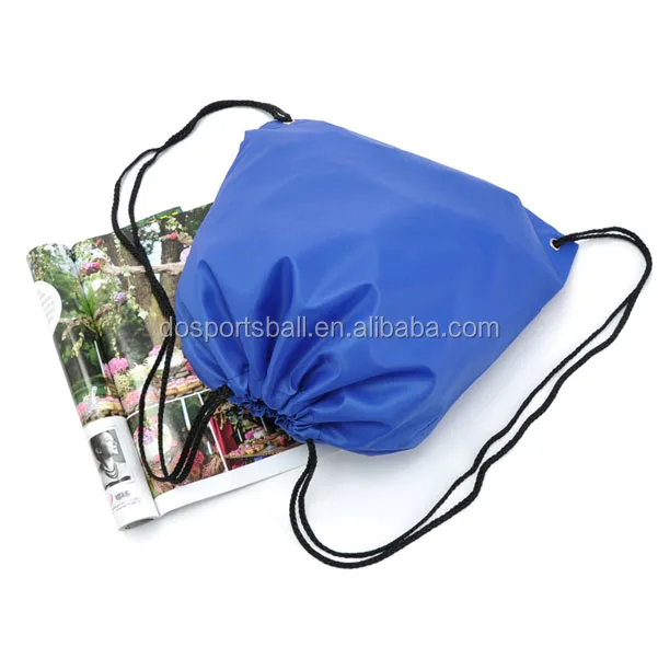 Hot sale ball carry bag cheap recycled sport drawstring backpack