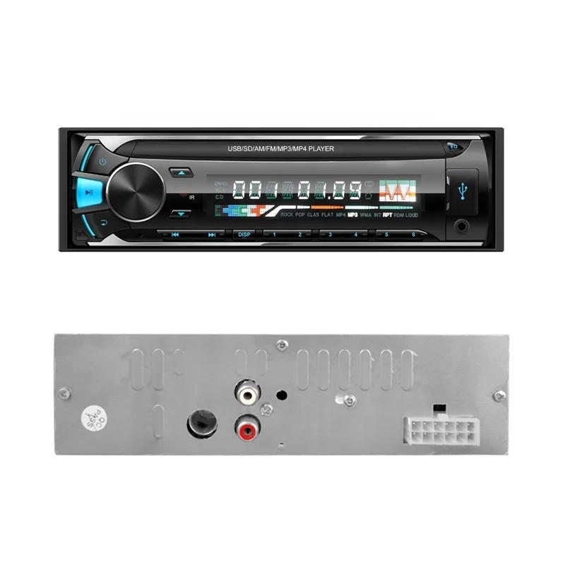 2019 New style DC12V-24V car mp3 player car usb sd fm BT hands free remote control audio amplifier 7388 high power output