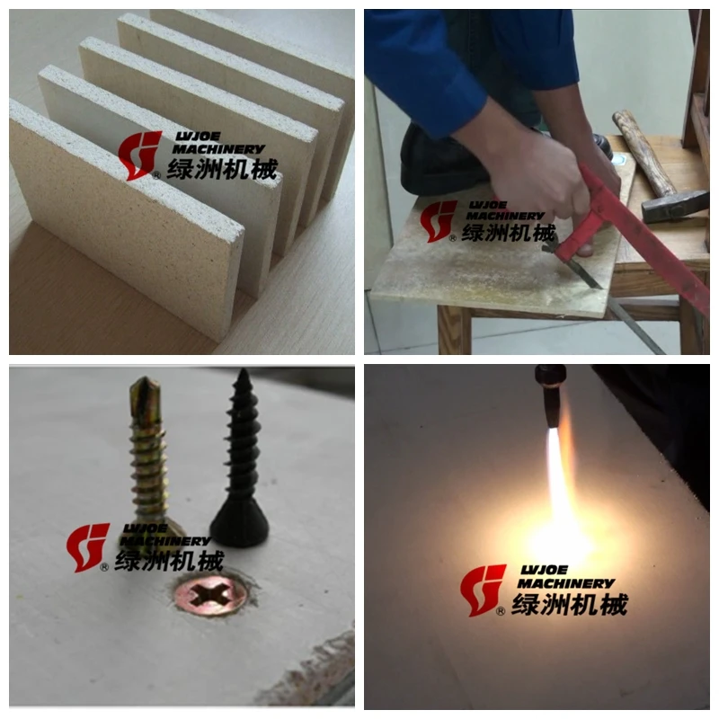 sandwich panel magnesium oxide board production line machine for prefabricated house design