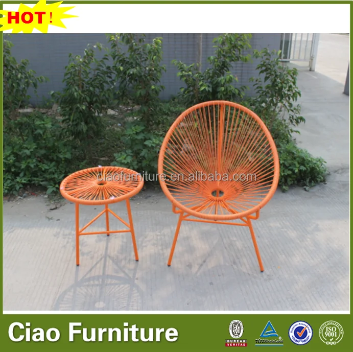 Garden furniture outdoor patio string egg Chair