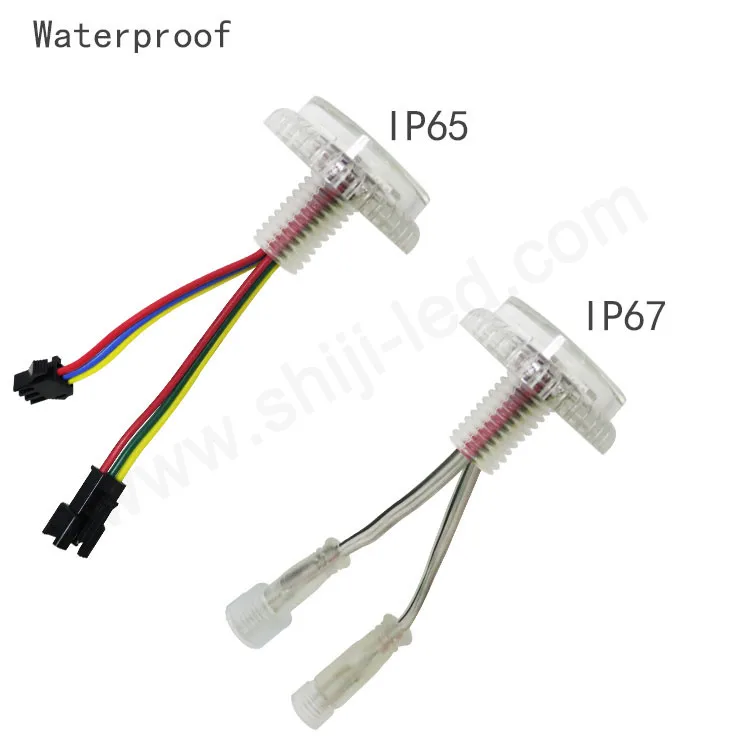 Programmable 35mm dot led pixel light digital led cabochon modules Addressable led turbo amusement Rides bumper cars signs