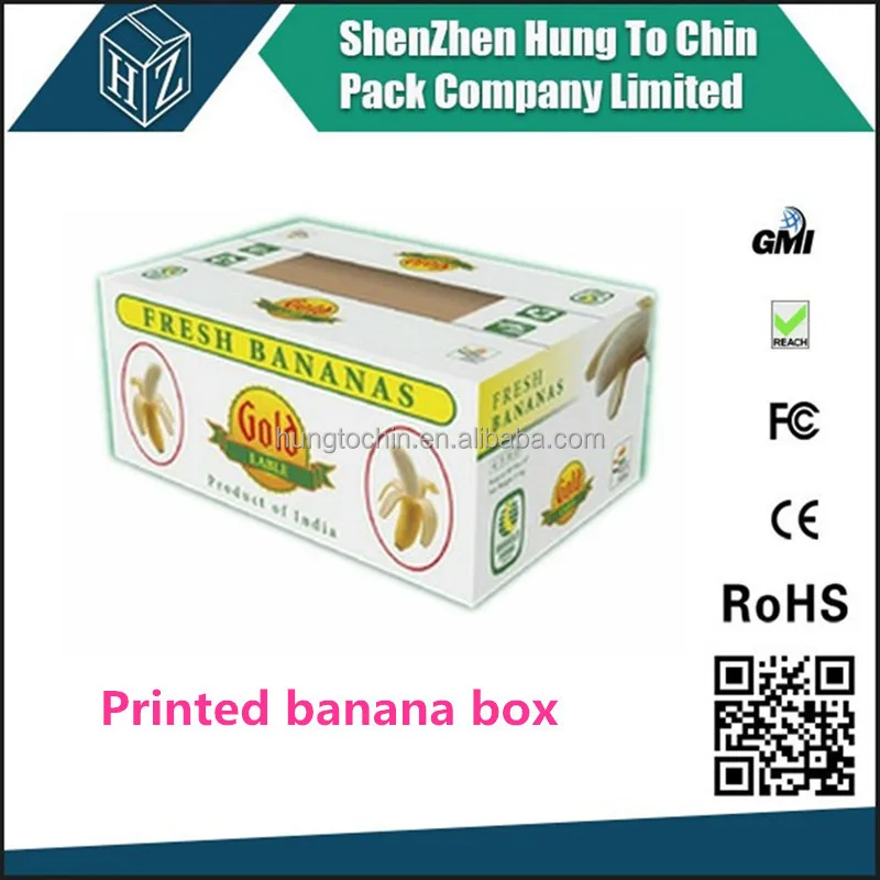 Made in China Cheap Printed Banana Carton Boxes,Packaging Boxes Custom Logo