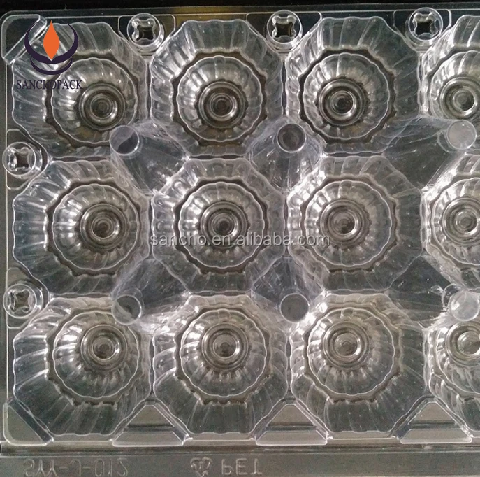 Оптовая продажа, прозрачные пластиковые большие коробки для яиц с принтом утка на заказ, распродажа