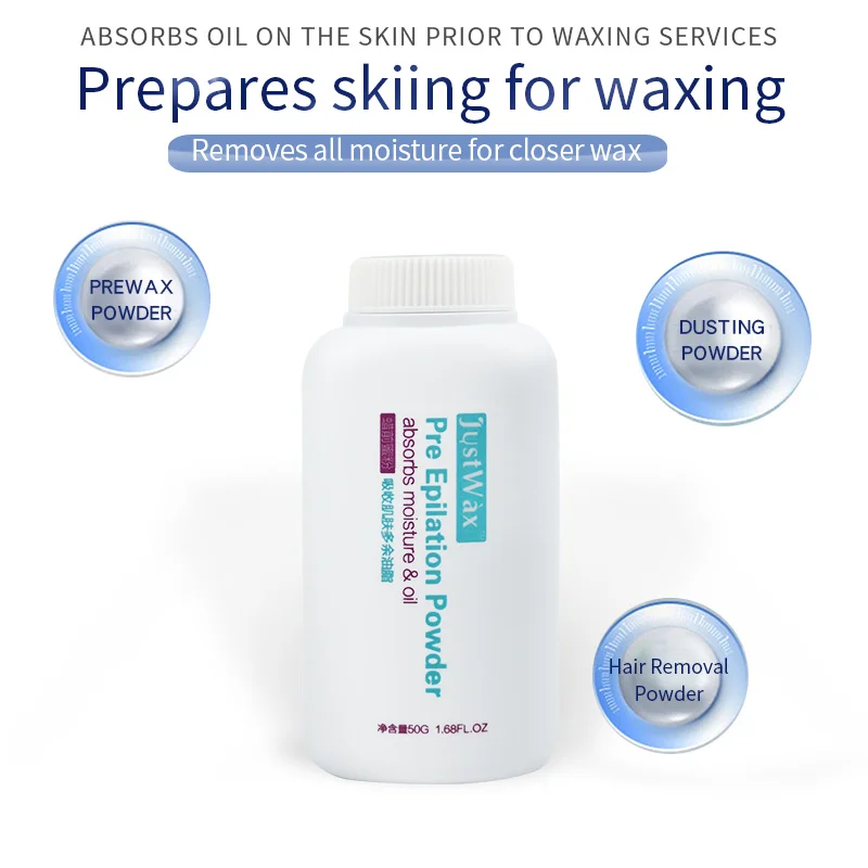 
Pre Epilation Powder, Talc Dusting Powder for Pre waxing powder with factory price 