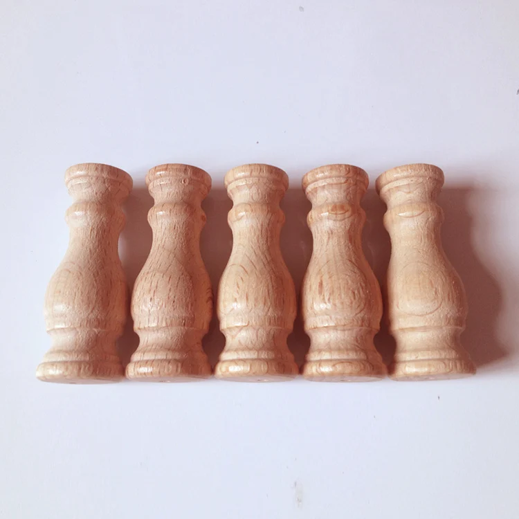 custom natural unfinished wood chess DIY wooden chess wood move chess