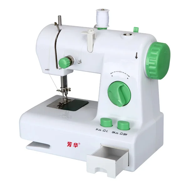 VOF FHSM-208 huafeng maquina costura double stitch sewing factory Cheap Mini Electric sewing machine machine