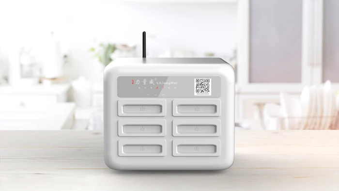 
Power bank box with 6 slots rental station 