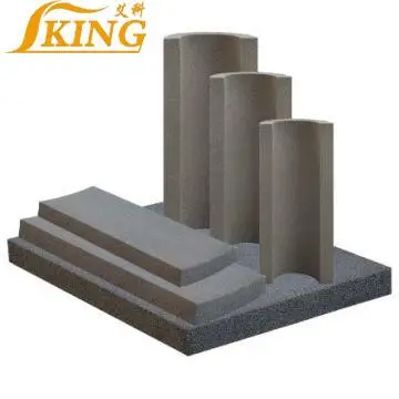 Low price of foam glass tube/pipe section