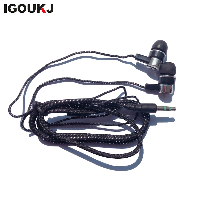 Hot sale handfree 3.5mm headphone for Android for samsung s8 s9 s10 MIC headset for iphone 6 wired earphone for PC