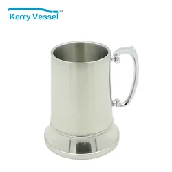 KARRY 450 ML High quality Stainless Steel Tankard / Coffee or Beer Mug/cup