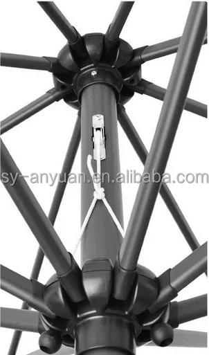 Beach Umbrella Adjustable Sunshade Polyester Kenya Umbrella Made in China