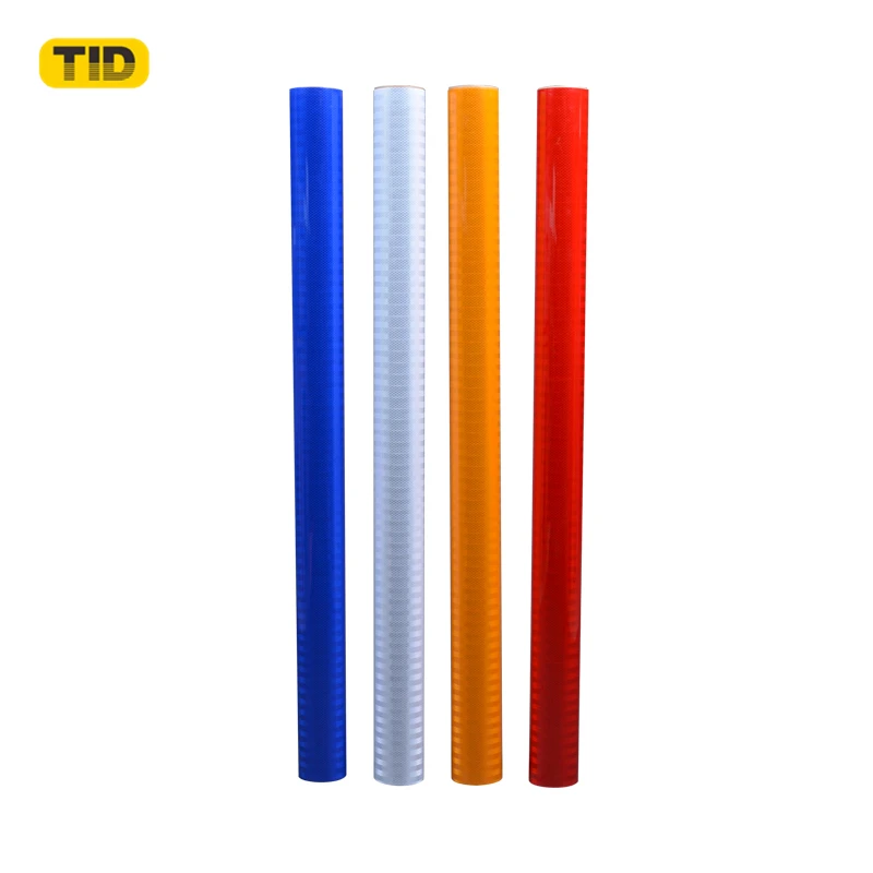 Micro Prismatic Reflective Sign Vinyl Sheets EGP Safety Tape visual Performance Sticker