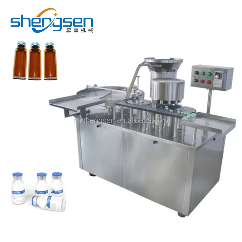 Automatic Glass Vials Bottle Capping Machine