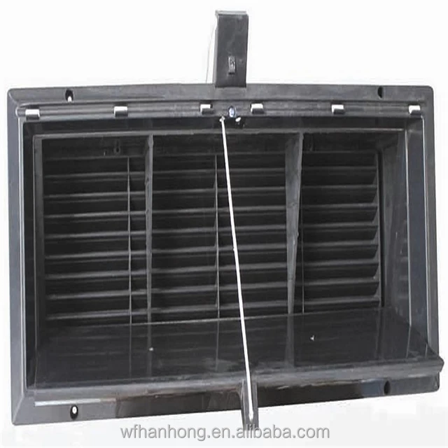 Вентиляционные жалюзи для окон курятника HANHONG, пластиковый воздухозаборник для домашнего скота