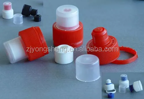 Certificated push pull closure sport cap for water or beverage with tamper evident band