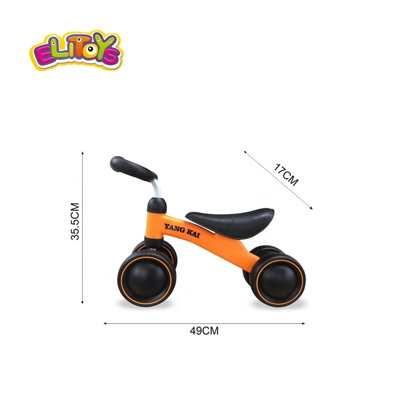 2023  Newest Wholesale Baby Balance bike 3 Wheel Baby Scooter Walker No Foot Pedal Driving Bike Mini Balance Bike For Kinds
