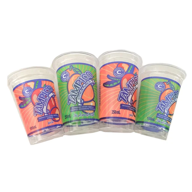 China Factory wholesale  good price  disposable thermoforming plastic cup for  juice