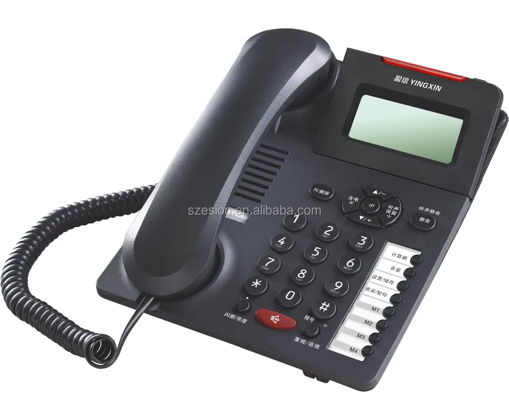 
ESN-278B corded telephone desktop phone caller ID telephones landline phones office telephone home phone 