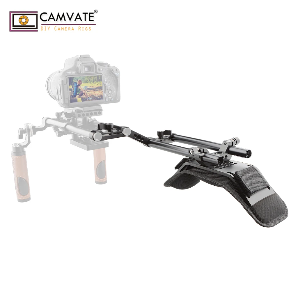 CAMVATE Z в форме самые дешевые DSLR плеча Rig для камеры