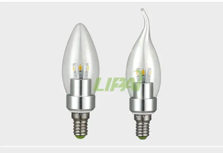 CE RoHS approved L601high bright light bulbs led 3W E14 E27 B15 2700K-6500K