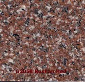 
G2058 Rushan red 