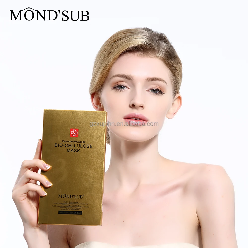 OEM Cosmetics Facial Mask Brands Moisturizing Bio Cellulose Face Masks