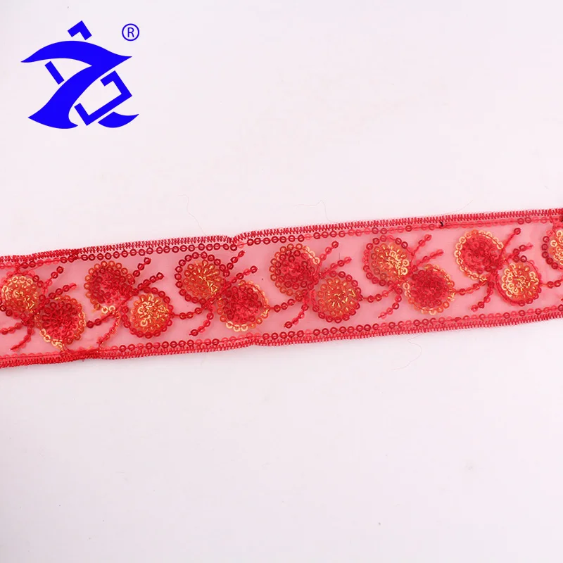 Factory Direct New Design Embroidery Lace/Fancy Lace Design/Embroidery Lace Designs