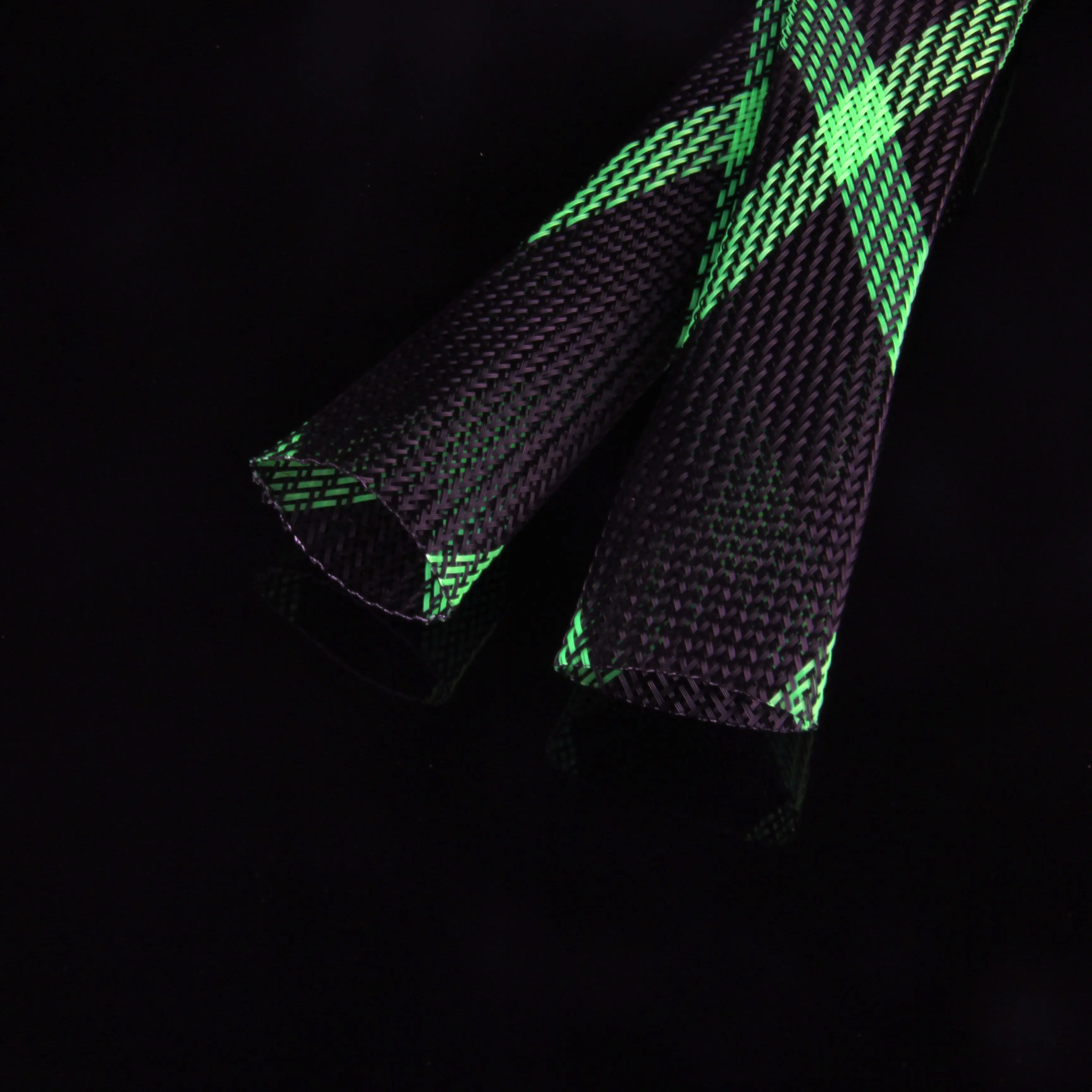 20MM High abrasion resistance Nylon braided expandable sleeving for protecting wire harnesses etc