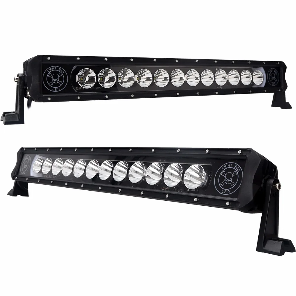 
RGB led light bar High quality new products looking for distributor RGB led light bar with skull 120w led offroad light bar 