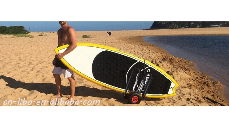 New Aluminum SUP Trolley Surfboard Cart SUP Carrier