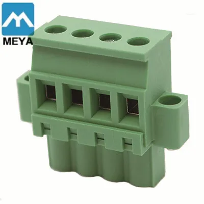 PCB copper Terminal Block speaker wire terminal quick connect wire terminals WJ2EDGKBM-7.5/7.62