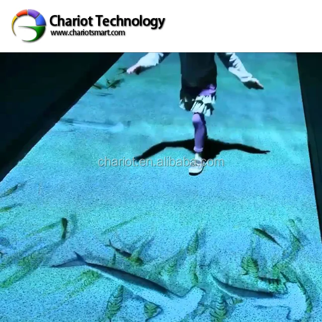 Interactive Projection Floor Game System