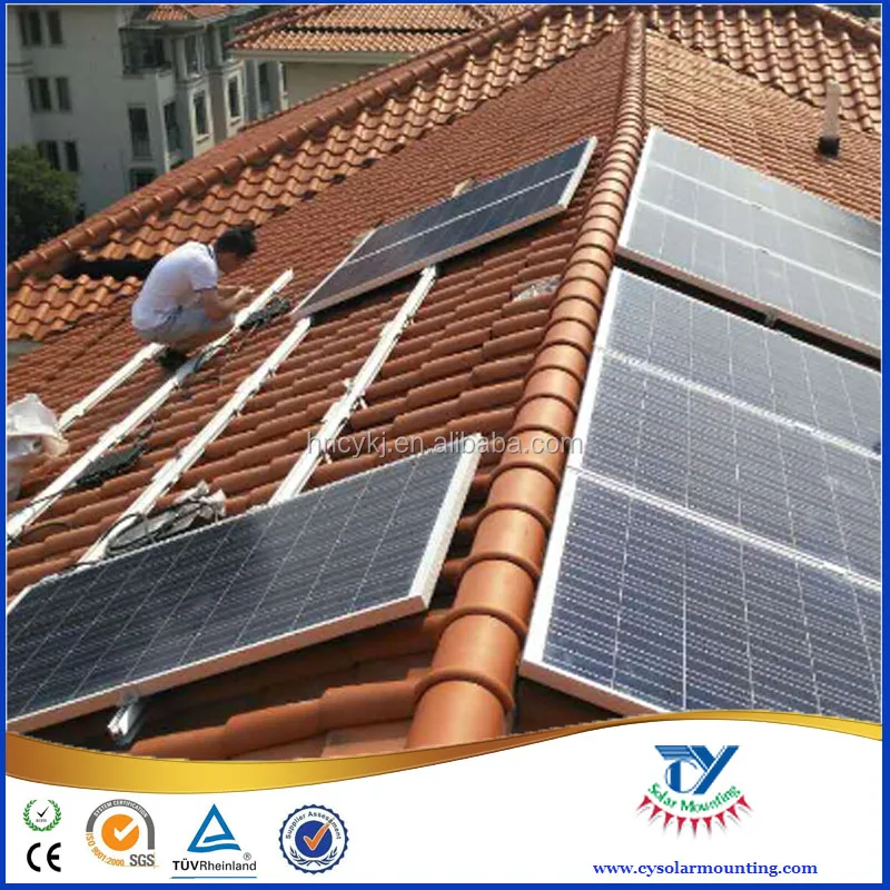 Tile roof solar mounting  brackets