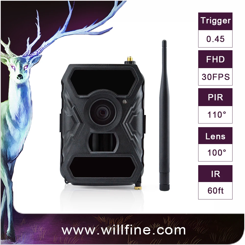 3G 1080P digital hunting camera wild trail sports digital video camera