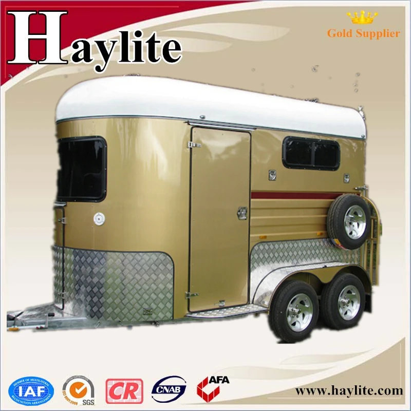 China horse box trailer with windows