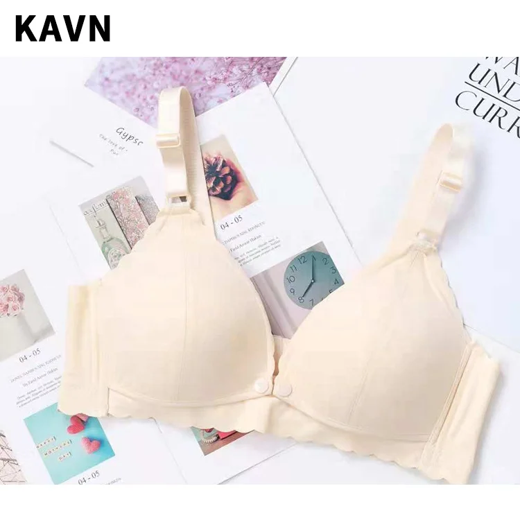 Wirefree Breastfeeding Maternity Bra Cotton Clothing Breastfeeding Bra for Pregnant Women Pregnancy Breast Big Size Sleep