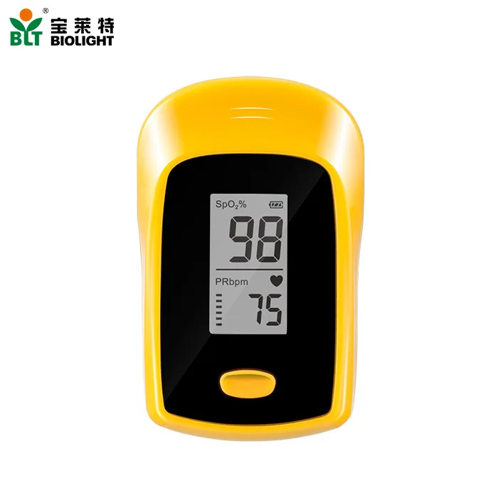
Blood oxygen measurement with Pulse Oximeter SPO2 and PR 