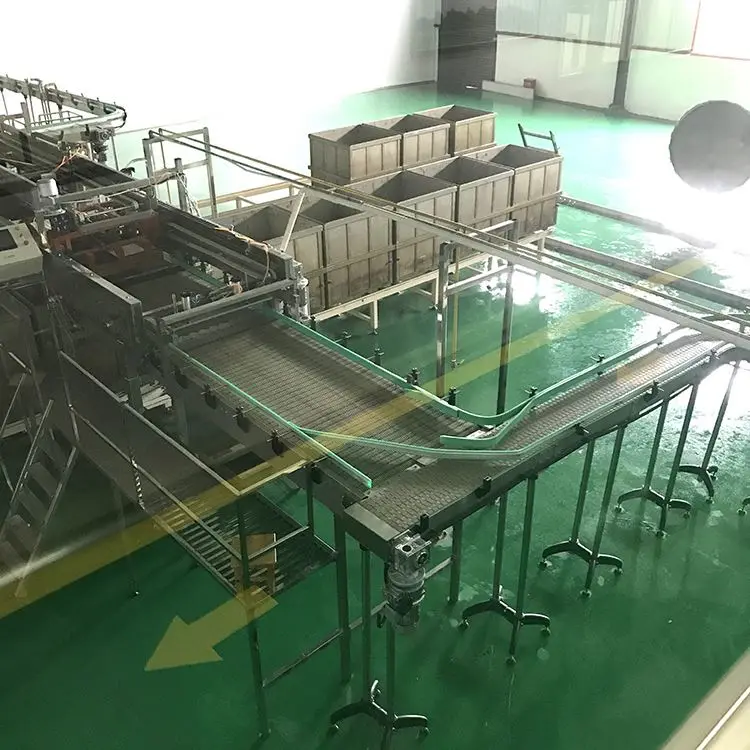 24h reply hot selling automatic basket loading machine