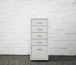 Hot sale colors trendy style home furniture filling chest steel storage five-drawer cabinet
