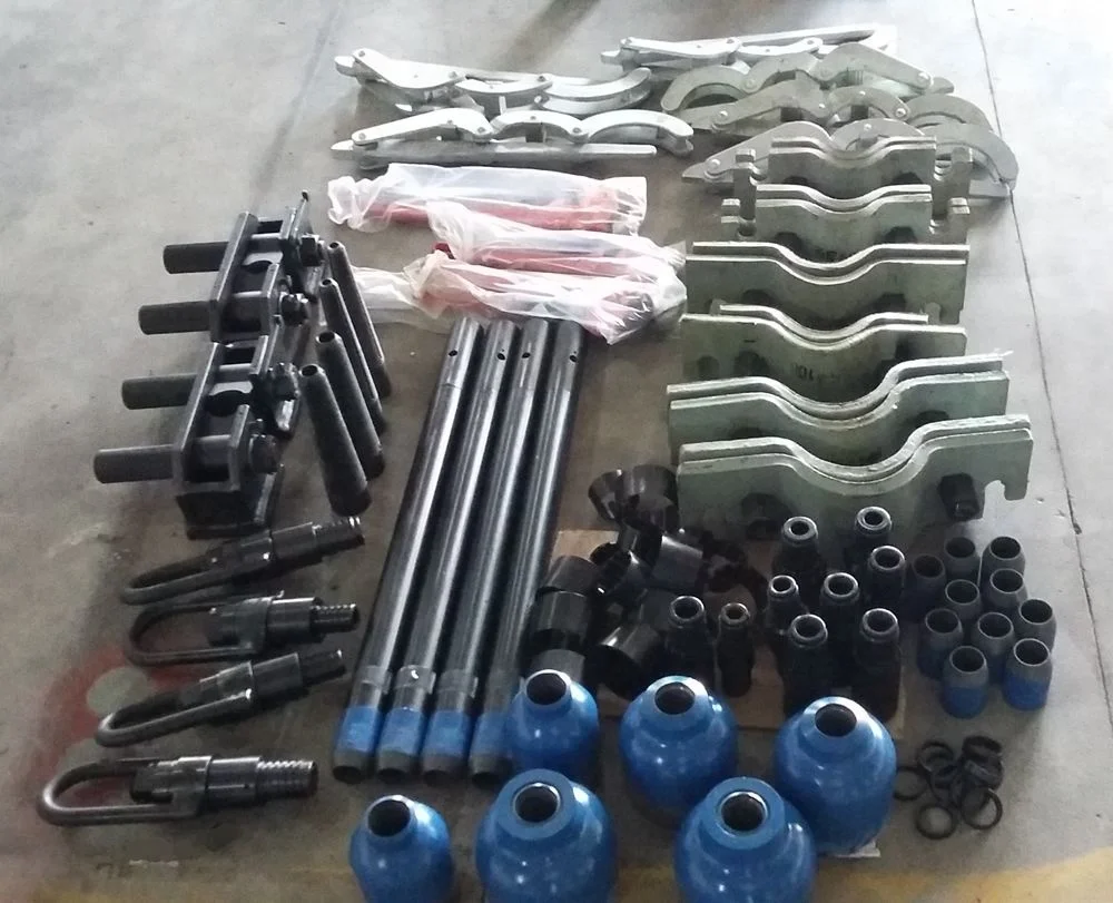 
AW BW NW AWJ BWJ Rod Manual Foot Clamp for Drilling 