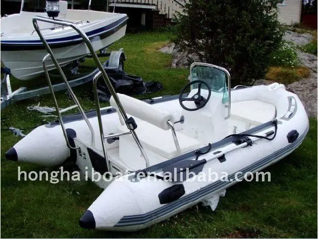 Rib360 высокоскоростная надувная лодка с подвесным