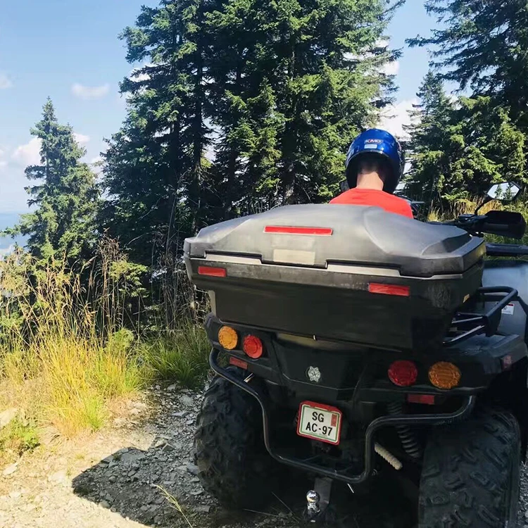 atv quad trunk cargo luggage rear box
