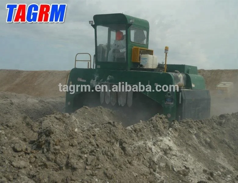 Agricultural machine factory TAGRM offer low price M3600 compost turner/ compost mixer machine