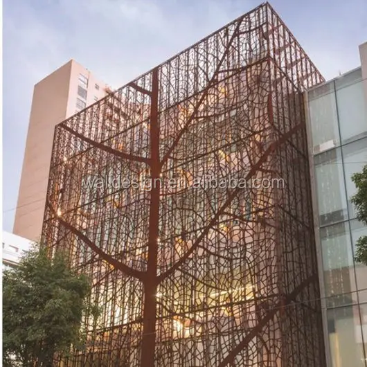 high quality garden outdoor metal fence for courtyard decoration