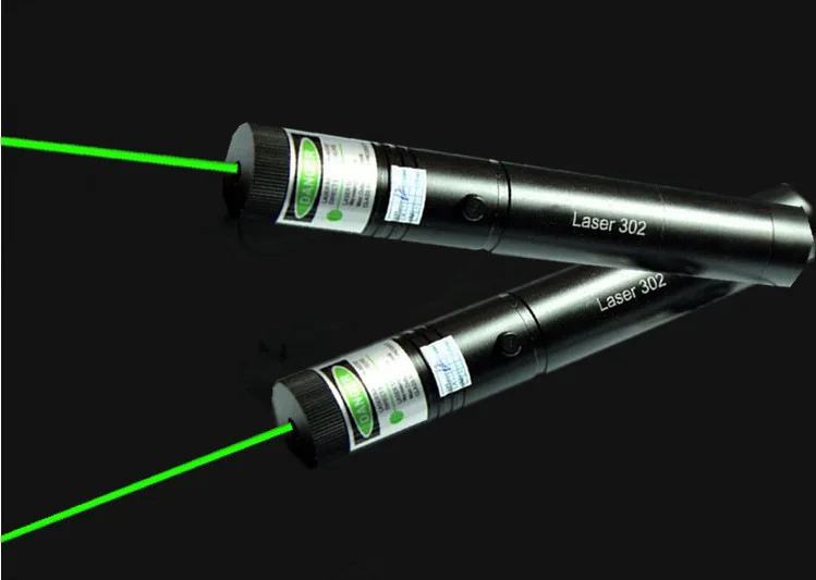
Laser Pointer Pen Rechargeable Battery 532nm Green Laser Flashlight with Key 