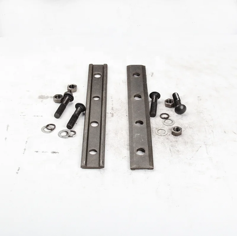 
bulking selling railway rail track fishplate/clamp/tie plate/clip 