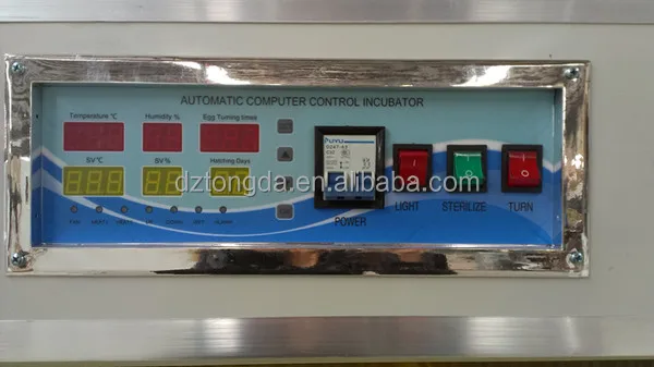 Holding 1500 Eggs Fully Automatic Industrial Incubators For Hatching Eggs Made In China