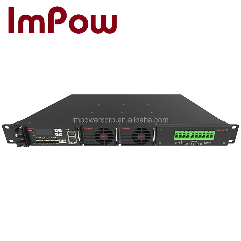 2 U embedded -48V 19' rack telecom power energy system with 2000W rectifier