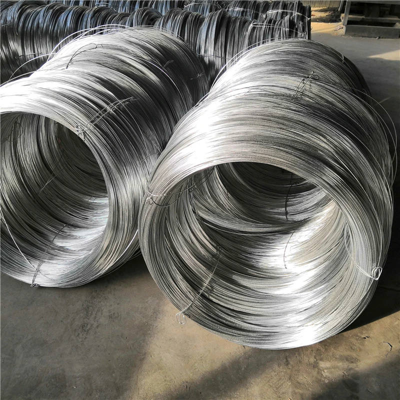 Factory price electro hot dipped galvanized steel iron wire