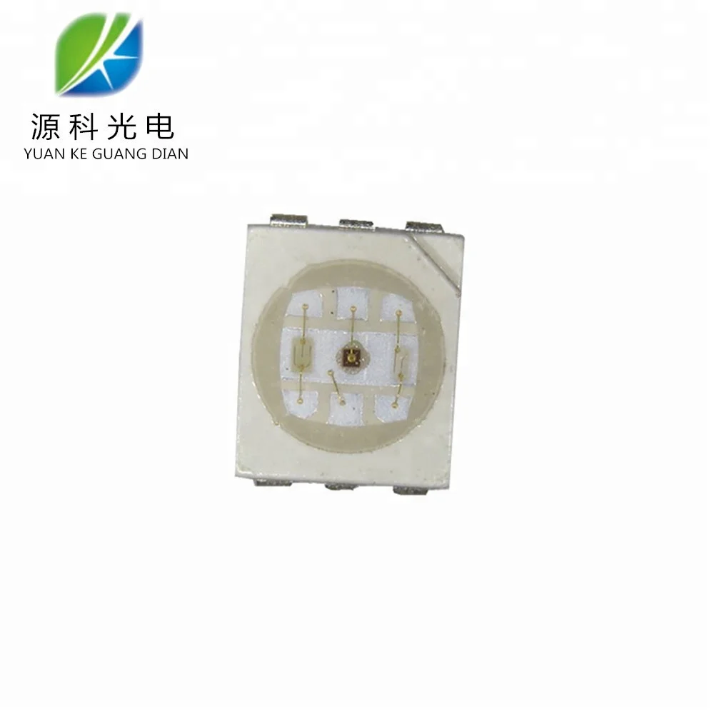New products 2835 SMD LED RGB 0.6w 6-pin 0.2W rgb 5050 led chip